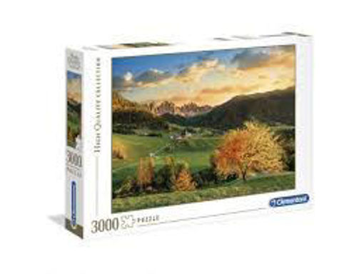 Picture of Puzzle 119x85cm 3000pcs The Alps Clementoni