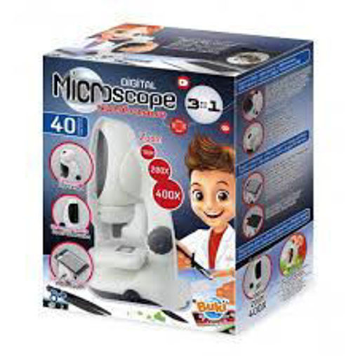 Picture of Activity Game Age 8+3 in 1 Buki,Digital Microscope