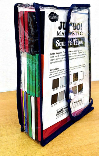 Picture of Magnetic jumbo square tiles set of 50