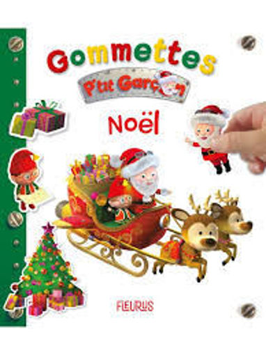 Picture of Fleurus , Gommettes P'tit Garcon Noel