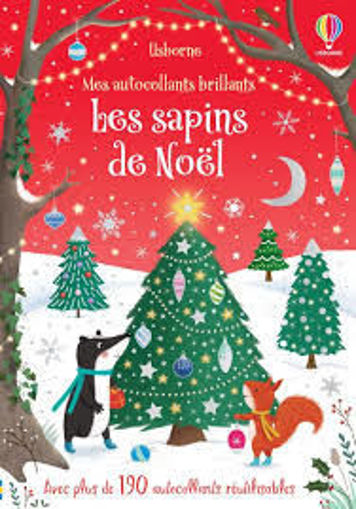 Picture of Les Sapins De Noel Mes Autocollants Brillants