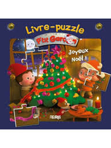 Picture of Fleurus, Livre Puzzle Petit Garcon Noel
