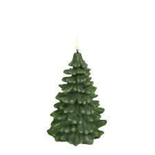 Picture of Candle Christmas tree green
