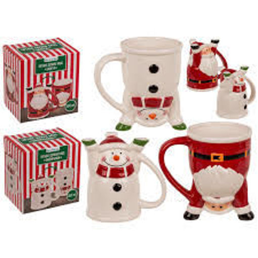 Picture of Mug Christmas Out of the blue,Santa & Snowman