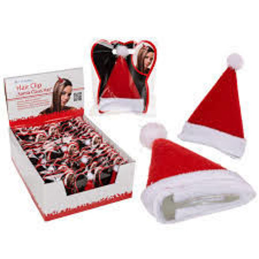 Picture of Hats Out of the blue, Hair Clip Santa