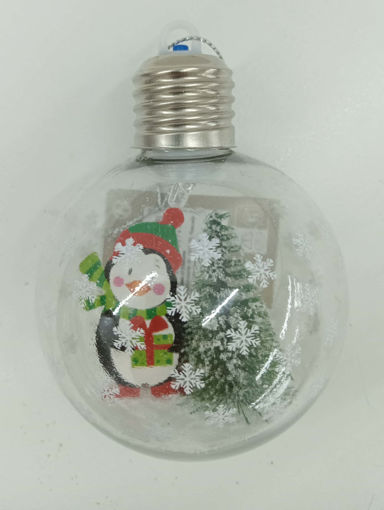 Picture of Ornament santa snowman penguin 3 assorted