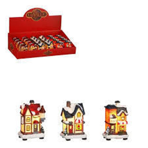 Picture of House 3 assorted display battery opearted