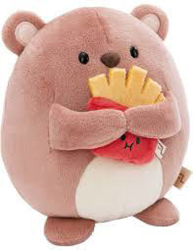Picture of Plush 27cm Bear Nici,With French Fries