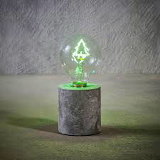 Picture of Table lamp green battery operated