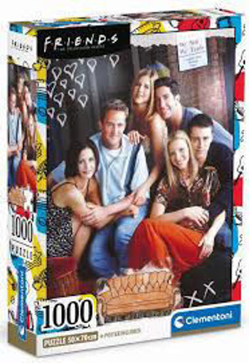 Picture of Puzzle 50x70cm 1000pcs Friends Forever Clementoni