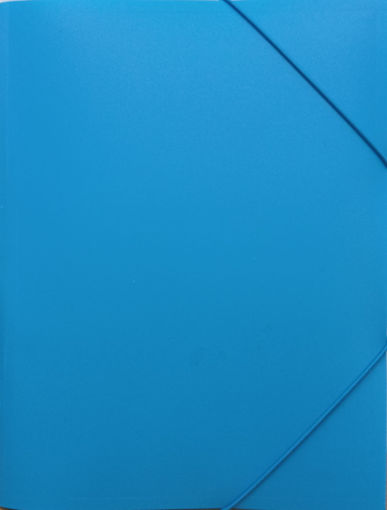 Picture of Elastic File A4 Blue 0.5mic Plastic Extend