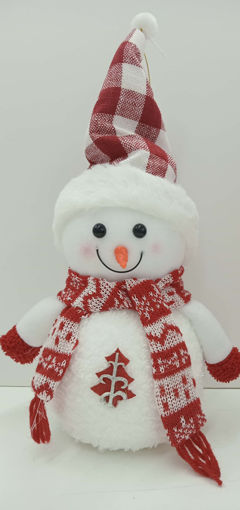 Picture of Plush Medium White Snowman