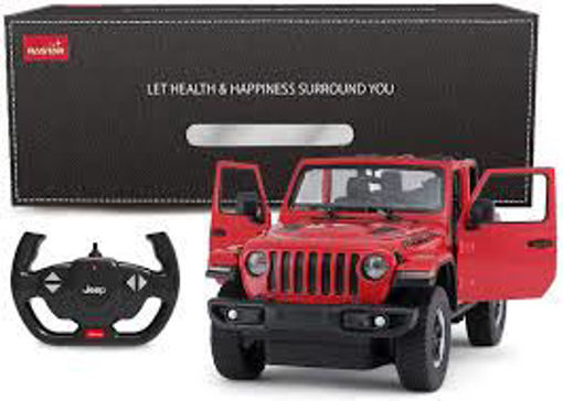 Picture of Rc/Toys Red Jeep Wrangler Rastar