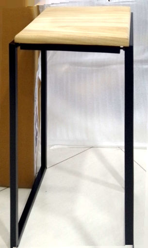 Picture of Oskar planttable black wood and black metal