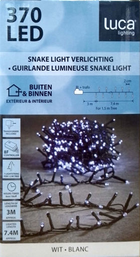 Picture of Snake light white 370led 8function controlle+timer