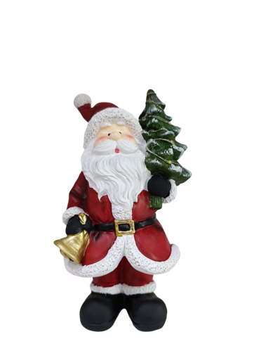 Picture of Decoration santa tree red led battery operated