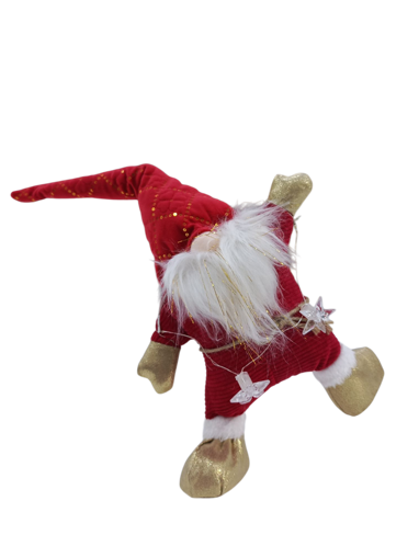 Picture of Gnome red and gold  led battery operated