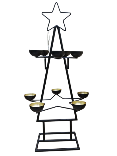 Picture of Candleholder tree black