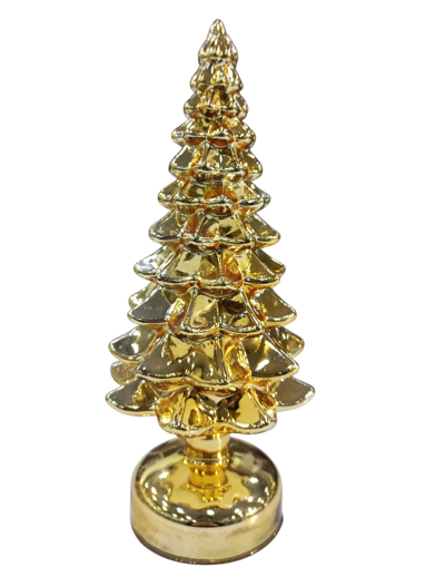 Picture of Decoration tree glass red pink gold 3 assorted