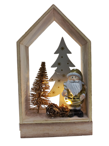 Picture of Decoration house led champagne 3 assorted