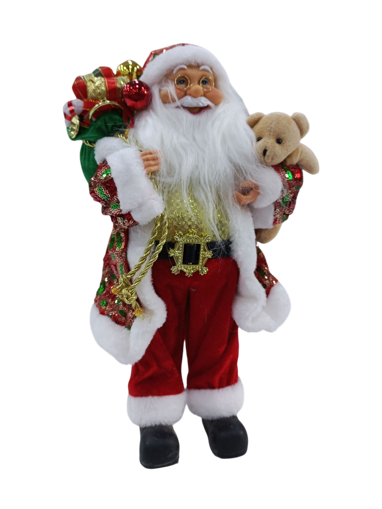 Picture of Santa red with ring bell and glitter