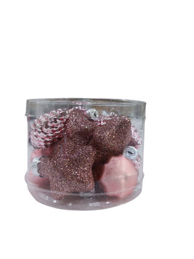 Picture of Tree Ornament (Set of 14) Pink Edelman