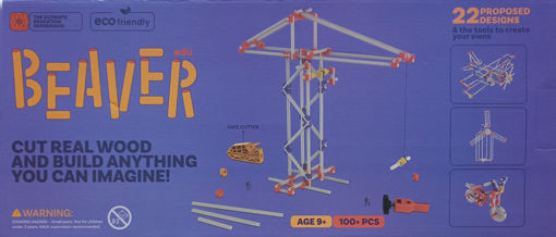 Picture of Activity Game 100pcs Beaver, Cut Real Wood And Build Anything You Can Imagine