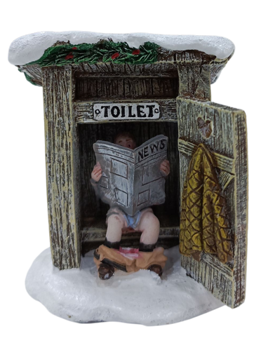 Picture of Wooden outdoor toilet