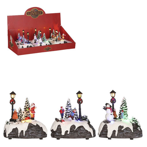 Picture of Chrıstmas Decoration Santa Edelman,Winter Scenery