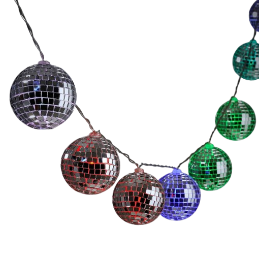 Picture of Lamp Decoration (Set of 10) With Batteries, Ball