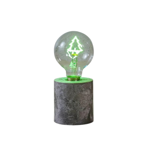 Picture of Lamp Decoration Green With Batteries Edelman