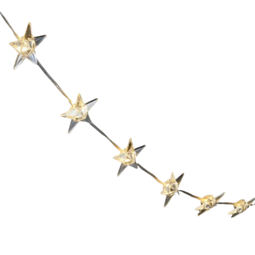 Picture of Lamp Decoration White 24pcs Stars Edelman