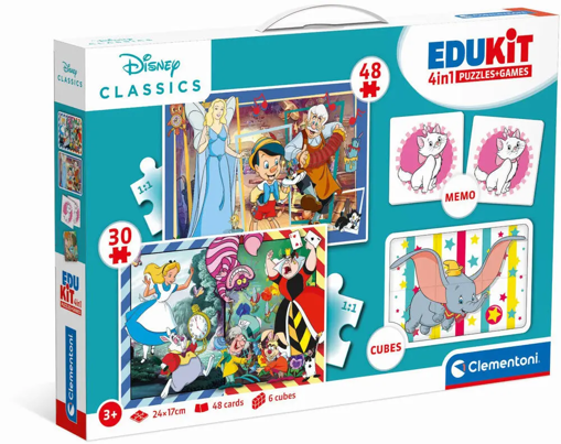 Picture of Puzzle 48pcs Disney Clementoni Edukit 4 in 1