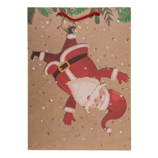 Picture of Bag For Gift 24x34cm Christmas Out of the blue