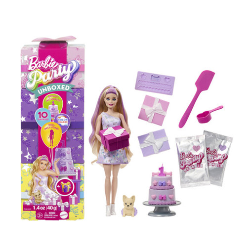 Picture of Barbie Birthday Mattel,Party Unboxed