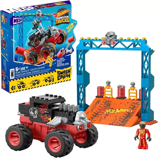 Picture of Hotwheels Age 5+ Smash Crash Monster Trucks