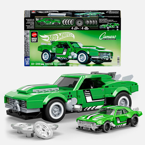 Picture of Hotwheels Mattel Camaro Green