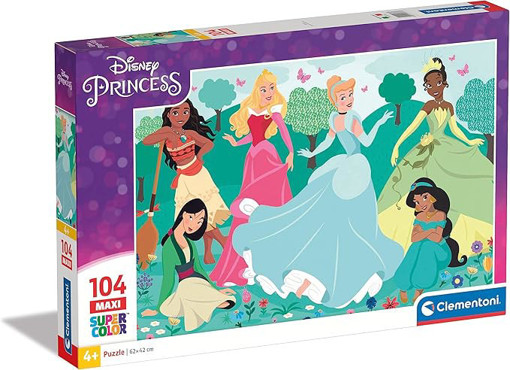 Picture of Puzzle 104pcs Clementoni, Maxi Disney Princess