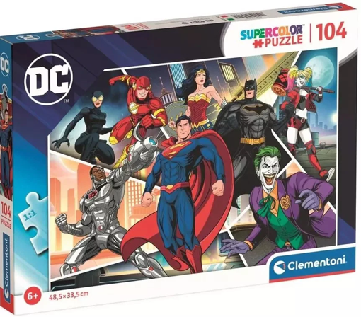 Picture of Puzzle 104pcs Clementoni, DC Comicss