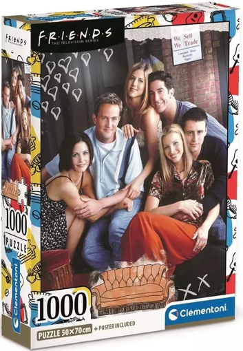 Picture of Puzzle 1000pcs Clementoni, Friends Forever