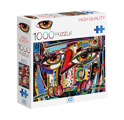 Picture of Puzzle 48X68cm 1000pcs Abstract Face