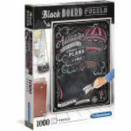 Picture of Puzzle 1000pcs Clementoni, Black Board