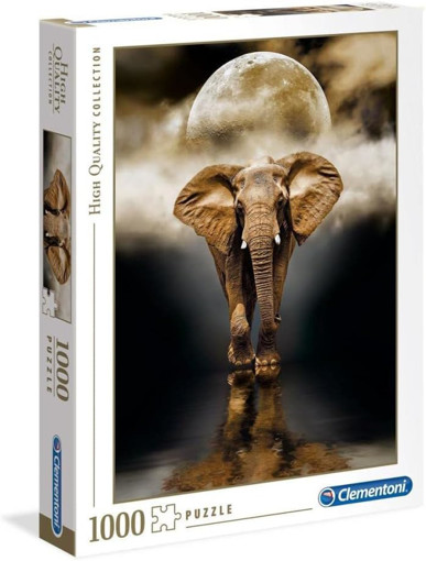 Picture of Puzzle 50x70cm 1000pcs Clementoni, The Elephant