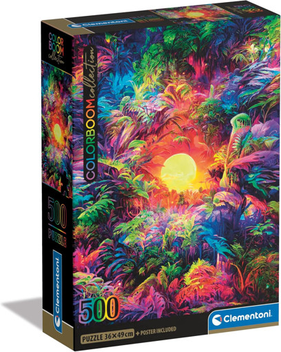 Picture of Puzzle 500pcs Clementoni , Colorboom Jungle