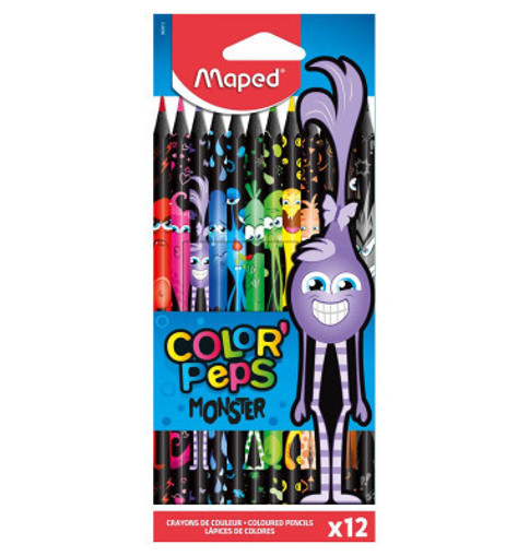 Picture of Colour Pencil 12colors Color Peps Maped
