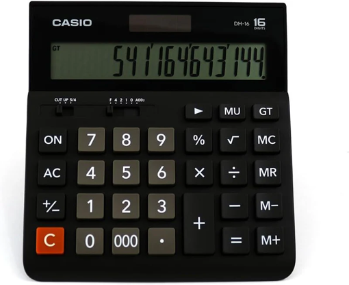 Picture of Desk Calculator GX-16B-B 16 Digits Casio