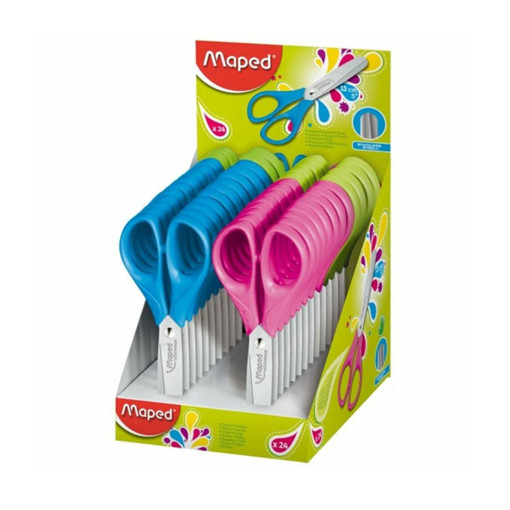 Picture of Scissor For Kids Metal 13cm Colored Maped