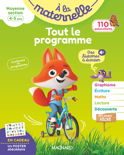 Picture of A La Maternelle Tout le programme 4-5 ans Magnard