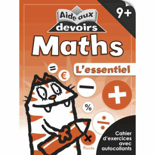 Picture of aide aux devoirs maths l'essentiel 9+