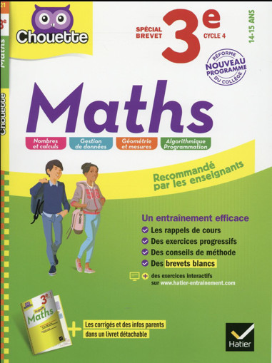 Picture of Chouette Maths 3e Hatier